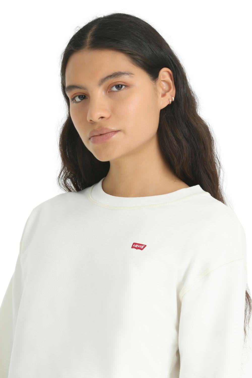 Polerón Mujer Batwing Blanco Levis 24688-0122-4