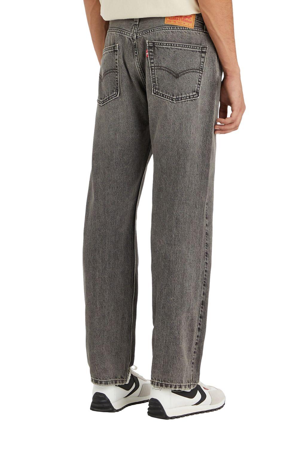 Jeans Hombre 555 '96 Relaxed Straight Gris Levis A7223-0000-2