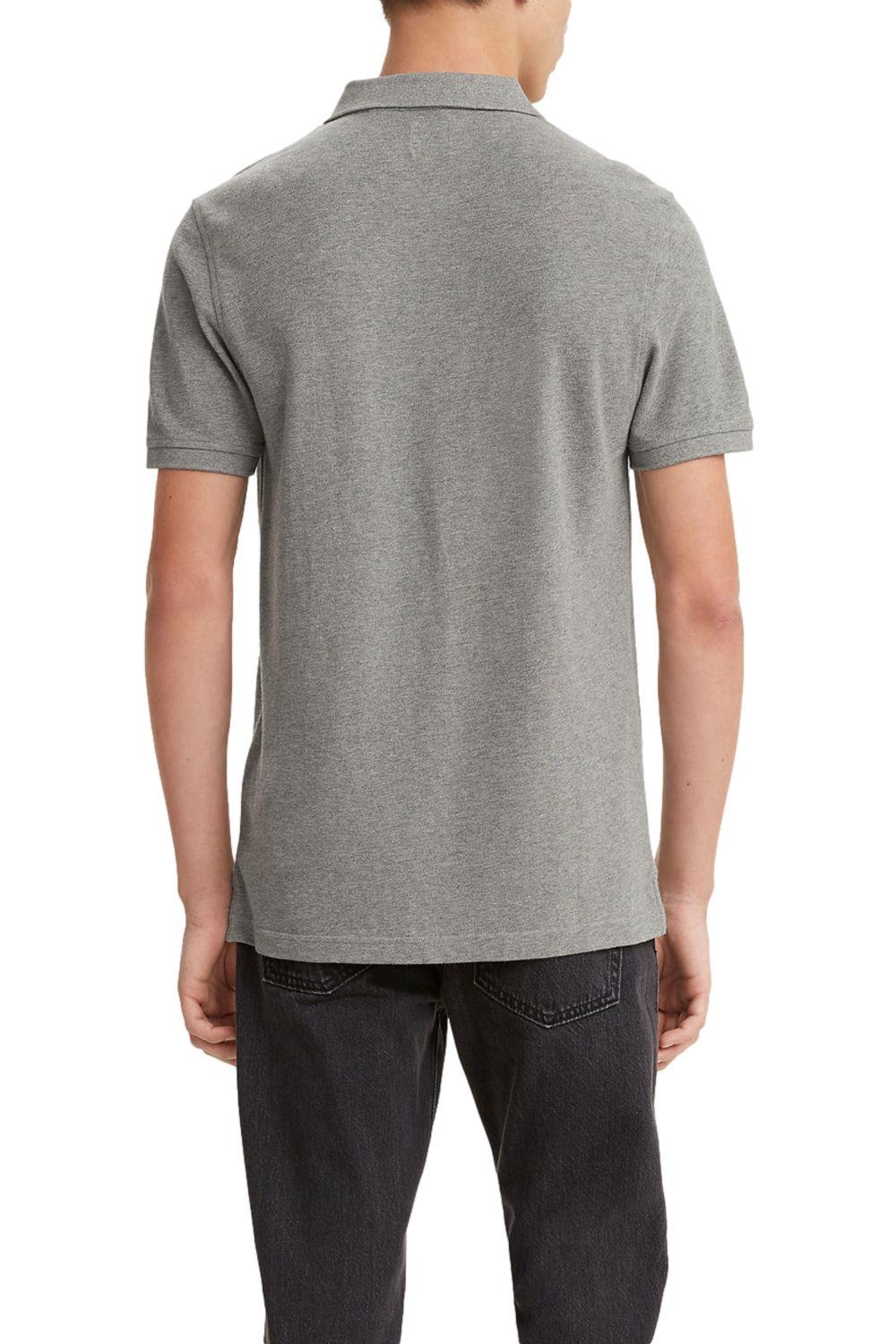 Polera Hombre Regular Fit Lisa Logo Gris Levis 35883-0004-1