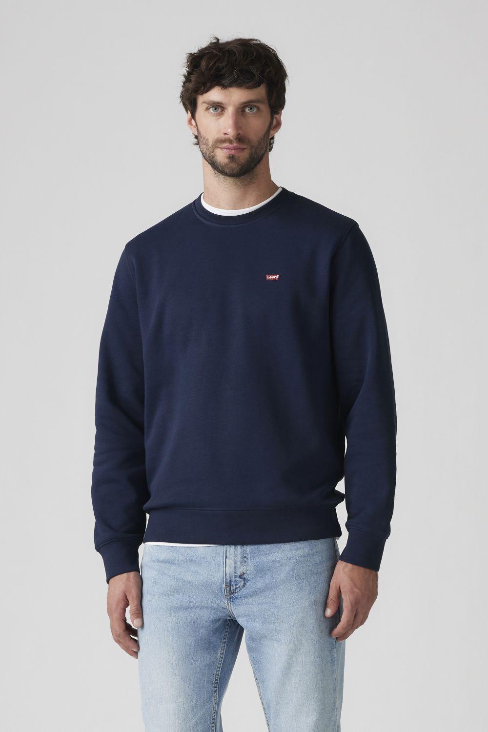 Polerón Hombre Crew Azul Levis 34257-0001-0