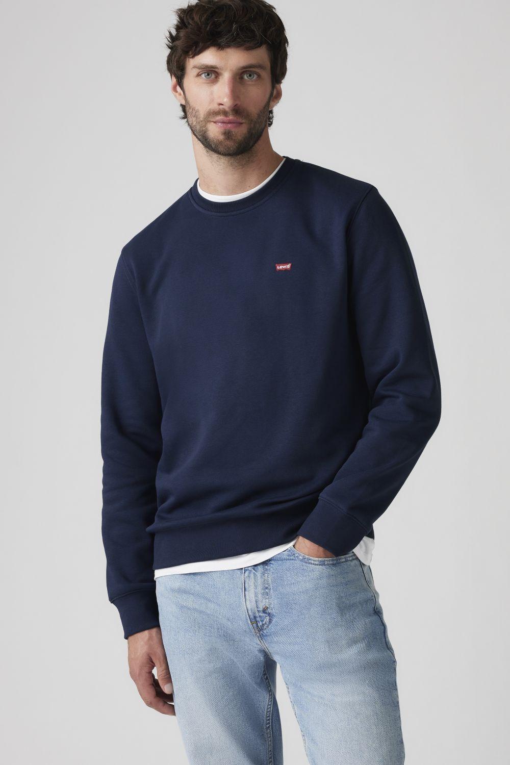 Polerón Hombre Crew Azul Levis 34257-0001-2