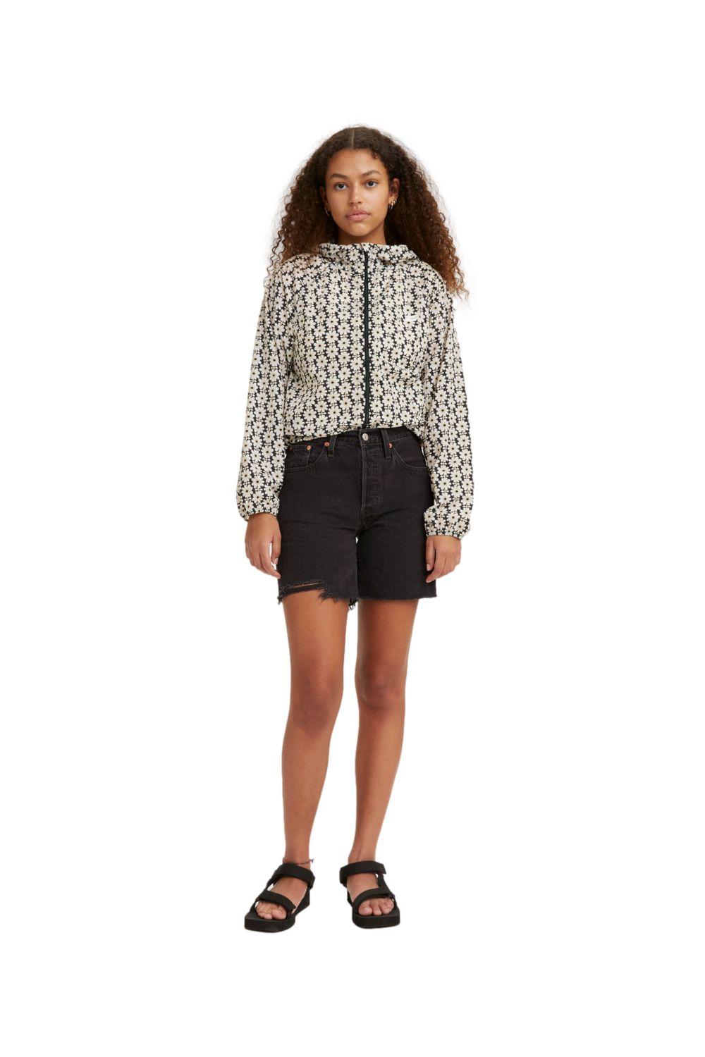 Shorts Mujer 501 Original Mid Thigh Negro Levis 85833-0016-3