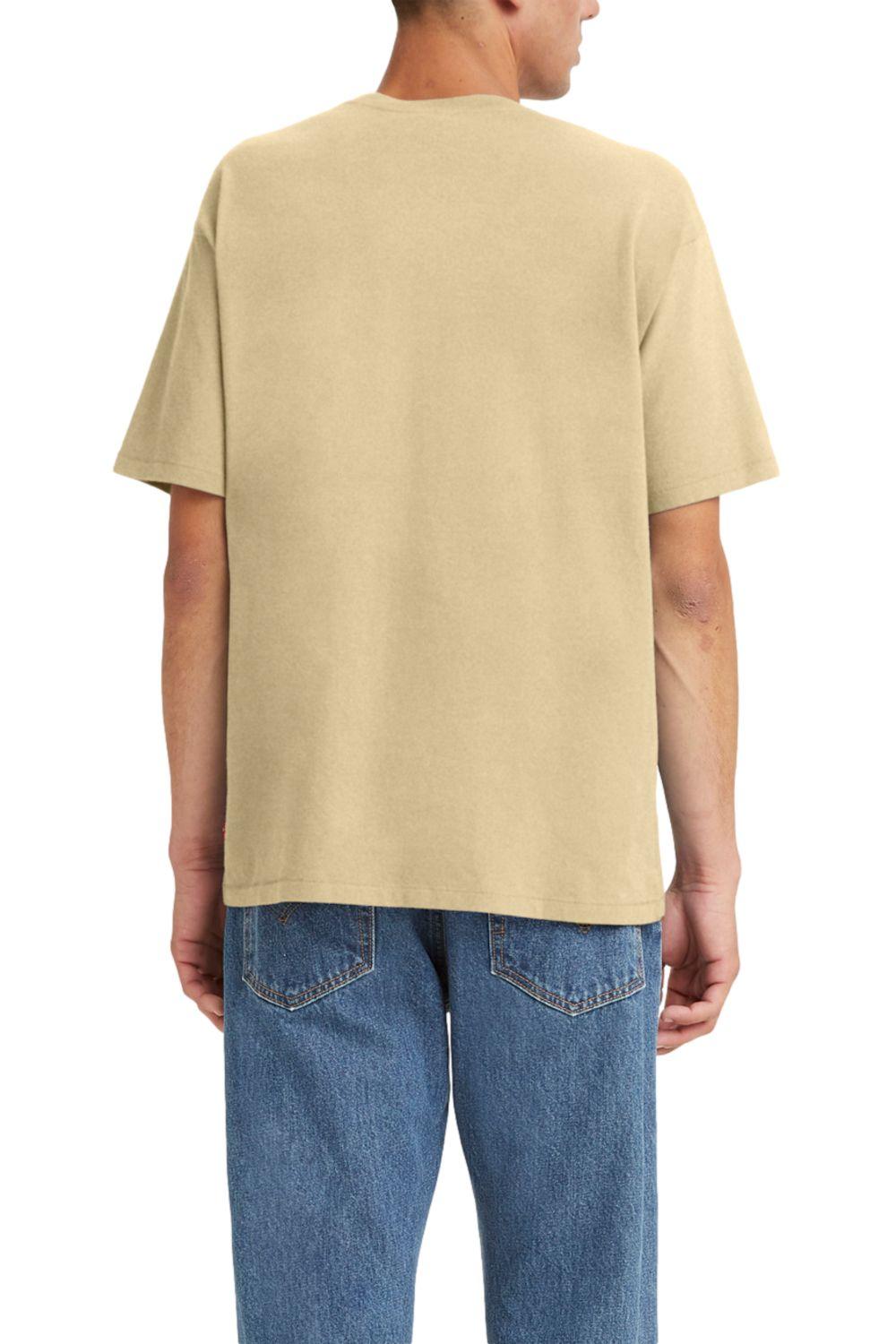 Polera Hombre Cuello Redondo Lisa Beige Levis 87373-0045-1