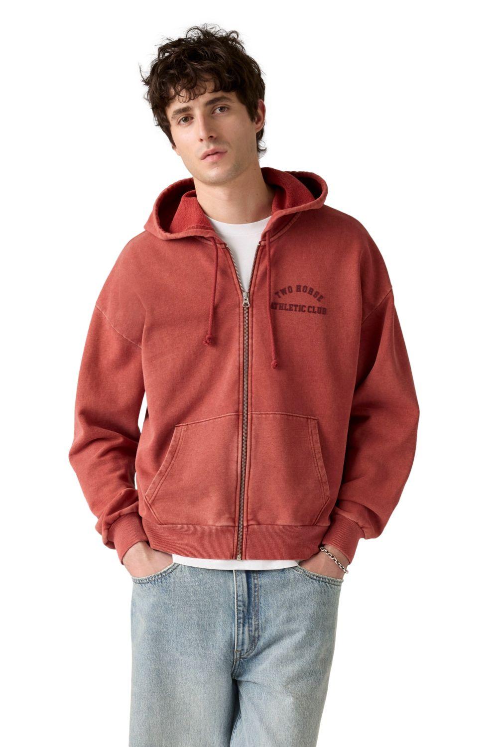 Polerón Hombre Two Horse Cropped Rojo Levis 003QW-0000-0