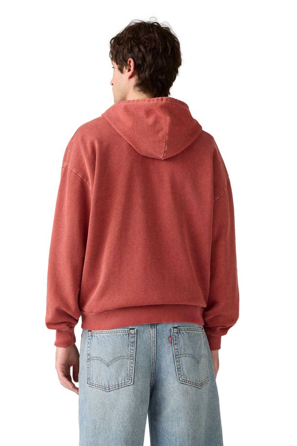 Polerón Hombre Two Horse Cropped Rojo Levis 003QW-0000-1