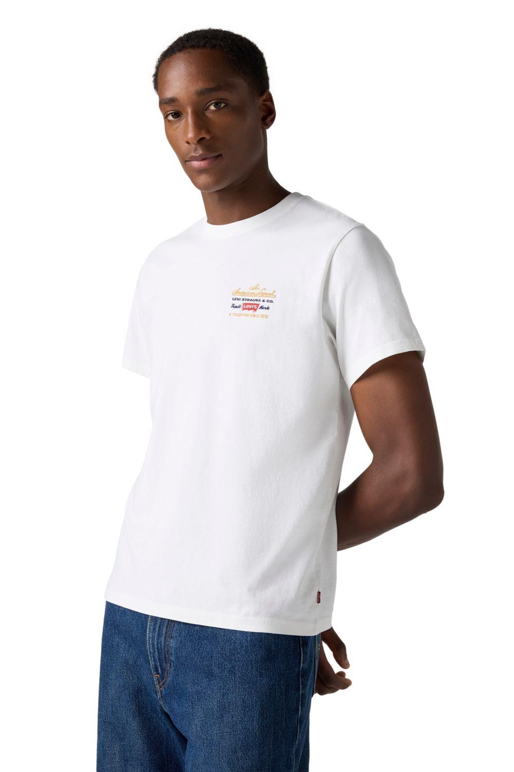 Polera Hombre Relaxed Fit Tee Blanco Levis 16143-2095-2