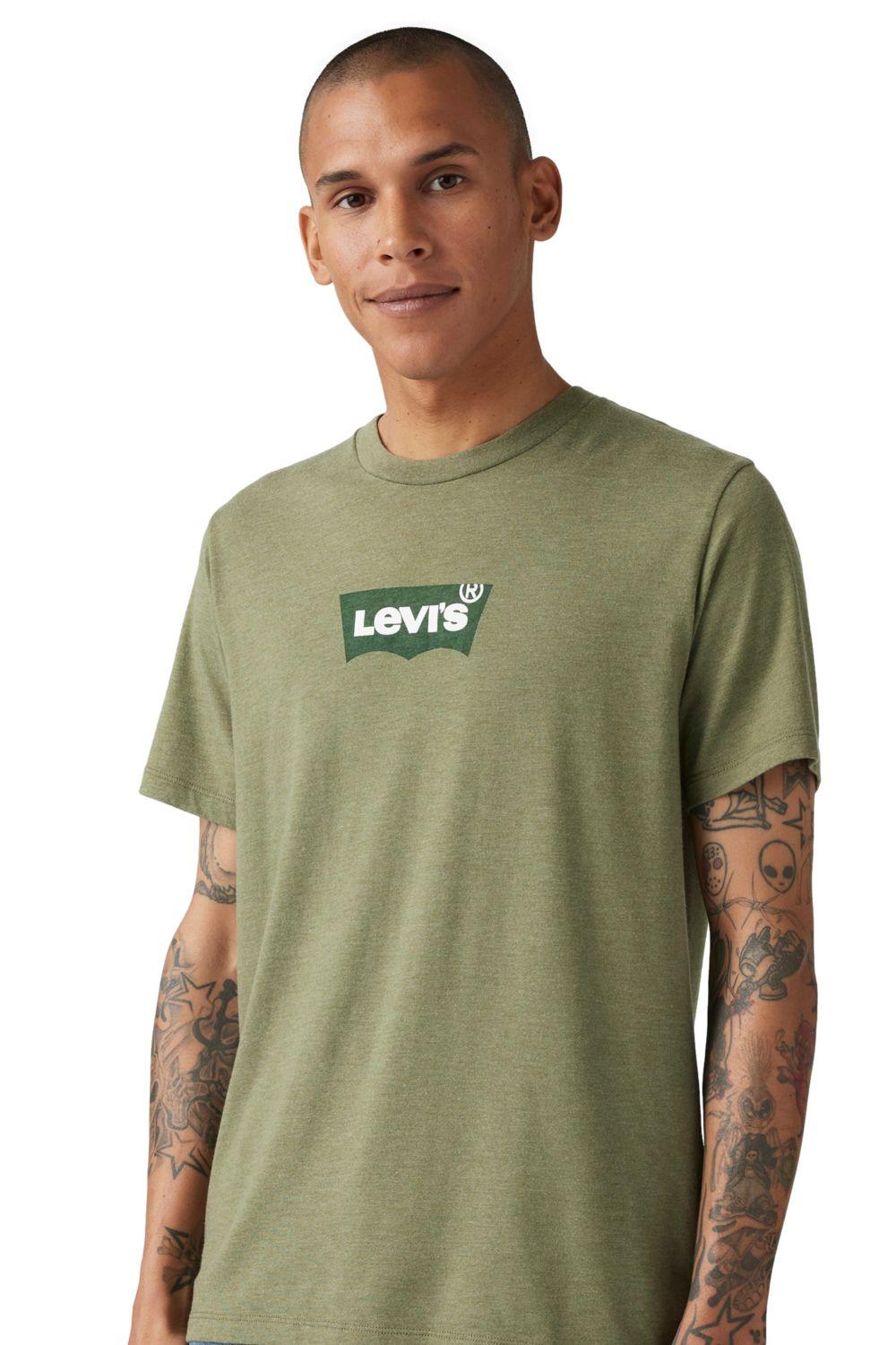 Polera Hombre Graphic Crewneck Tee Verde Levis 22491-1847-2