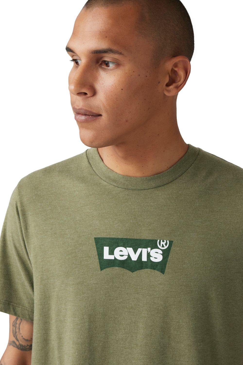 Polera Hombre Graphic Crewneck Tee Verde Levis 22491-1847-3