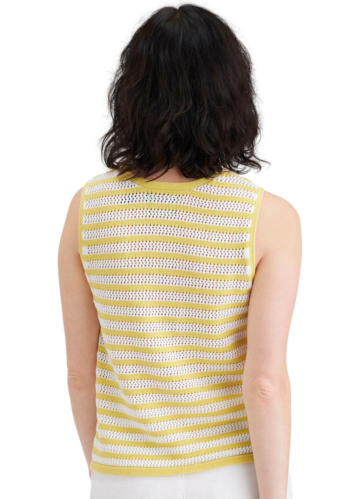 Sweater Mujer Tank Regular Fit Amarillo A6985-0001-1