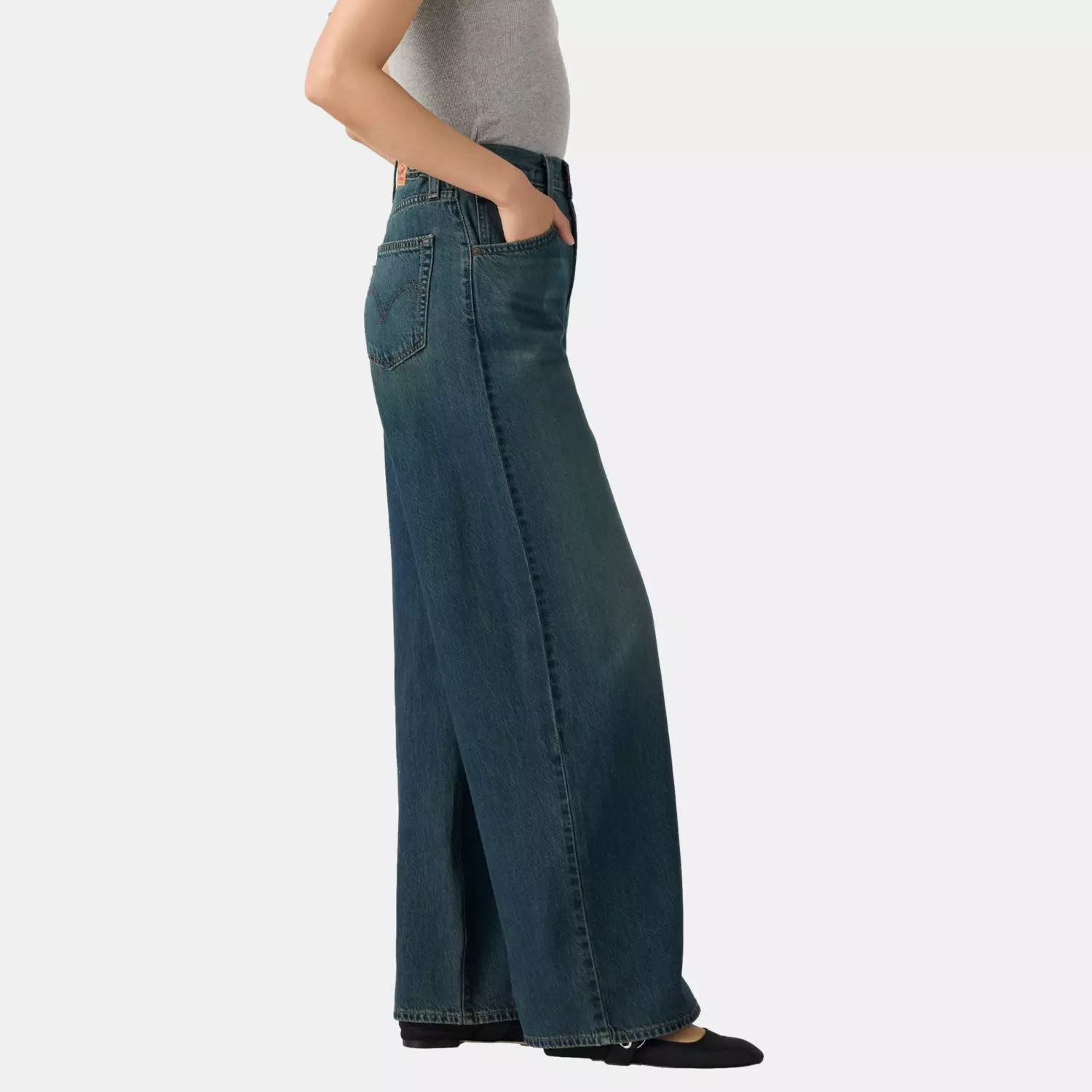 Jeans Mujer Cinch Baggy Azul Levis 001UP-0044-2