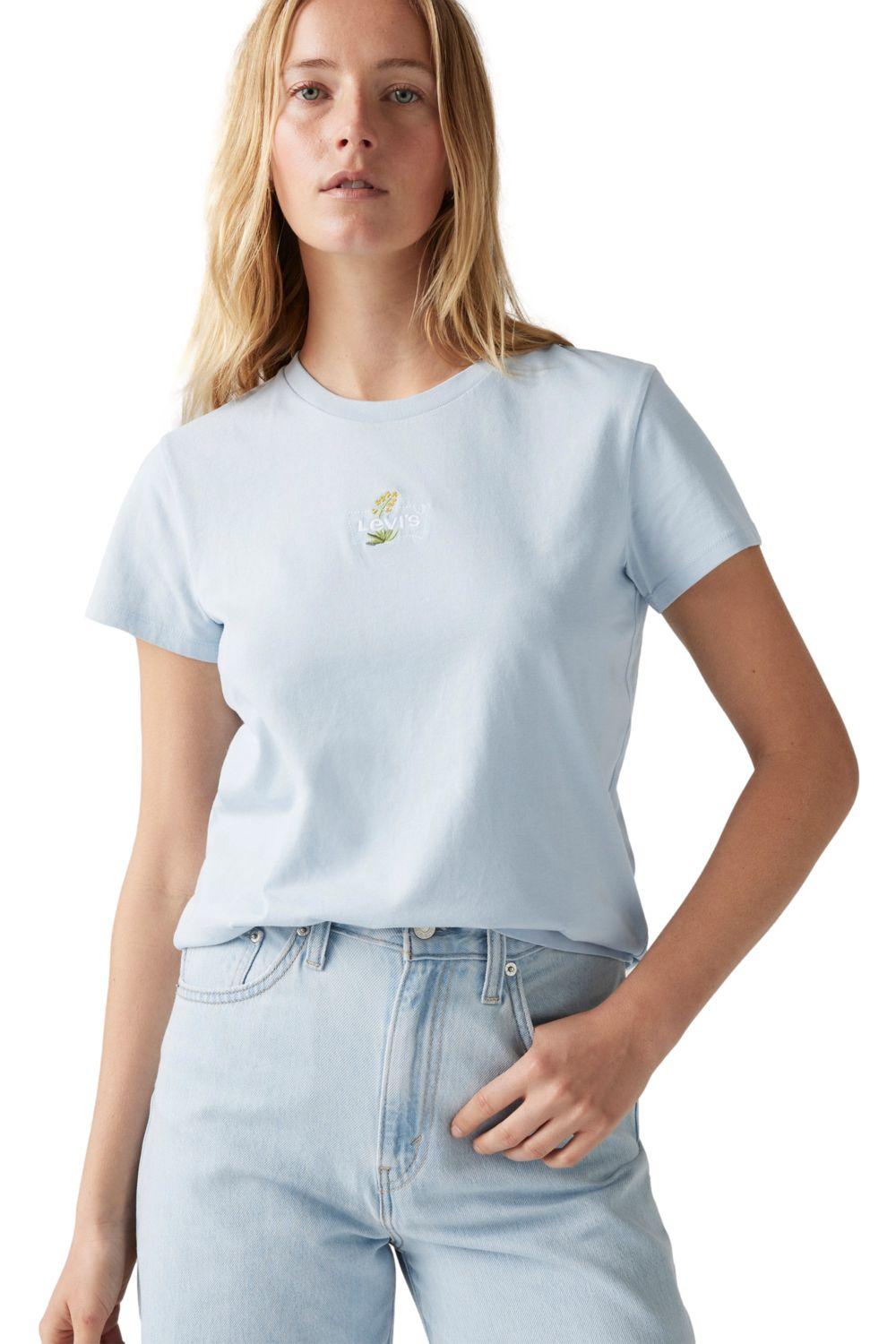 Polera Mujer The Perfect Tee Celeste Levis 17369-3009-2