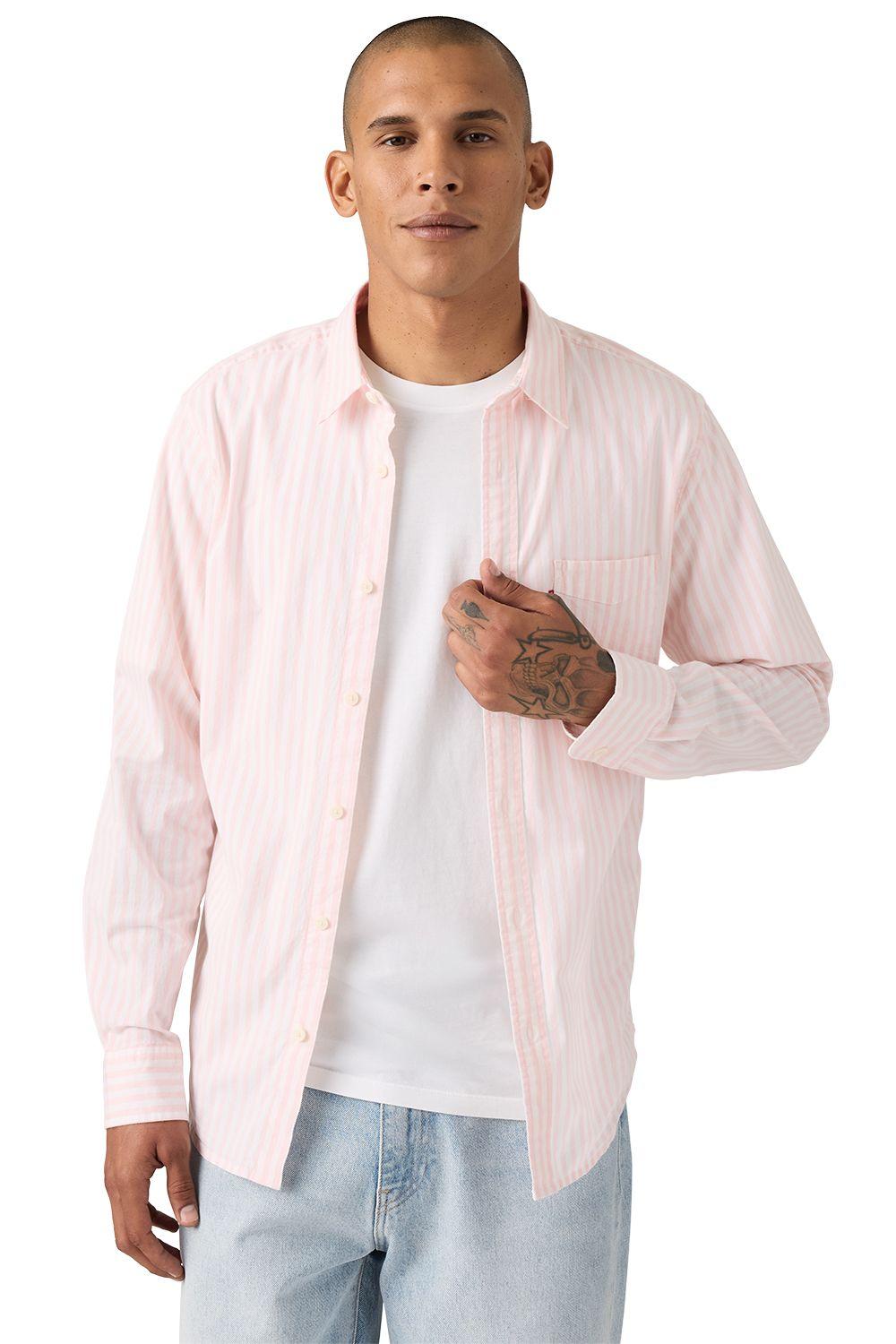 Camisa Hombre Classic 1 Pkt Standard Rosado Levis 85748-0408-2