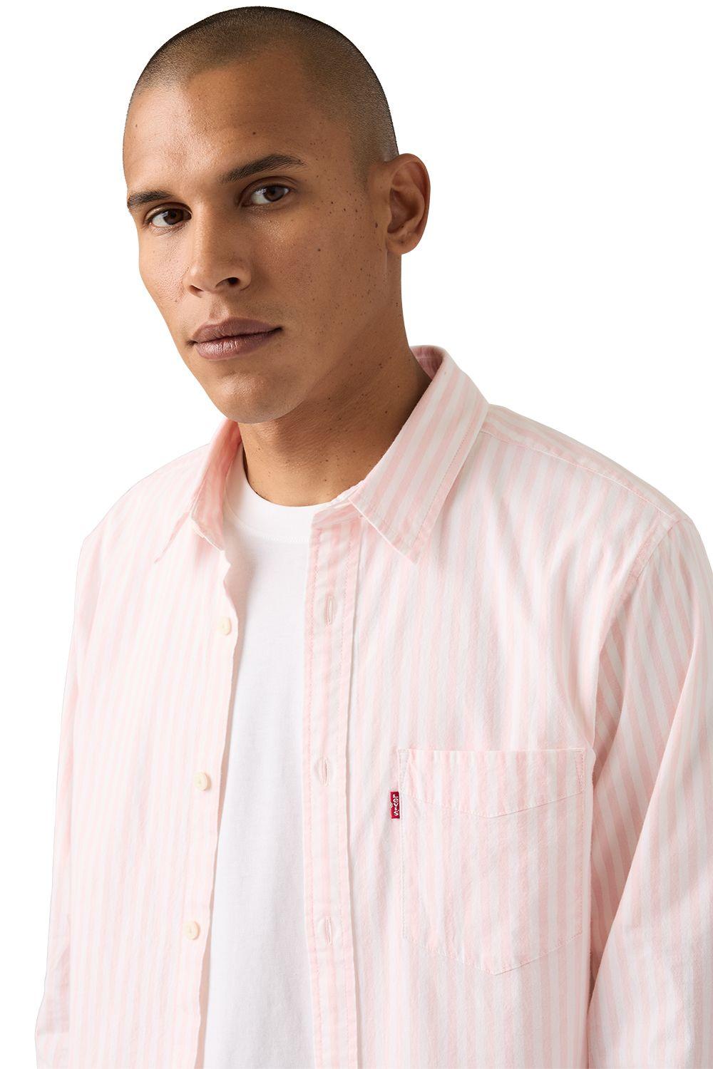 Camisa Hombre Classic 1 Pkt Standard Rosado Levis 85748-0408-3