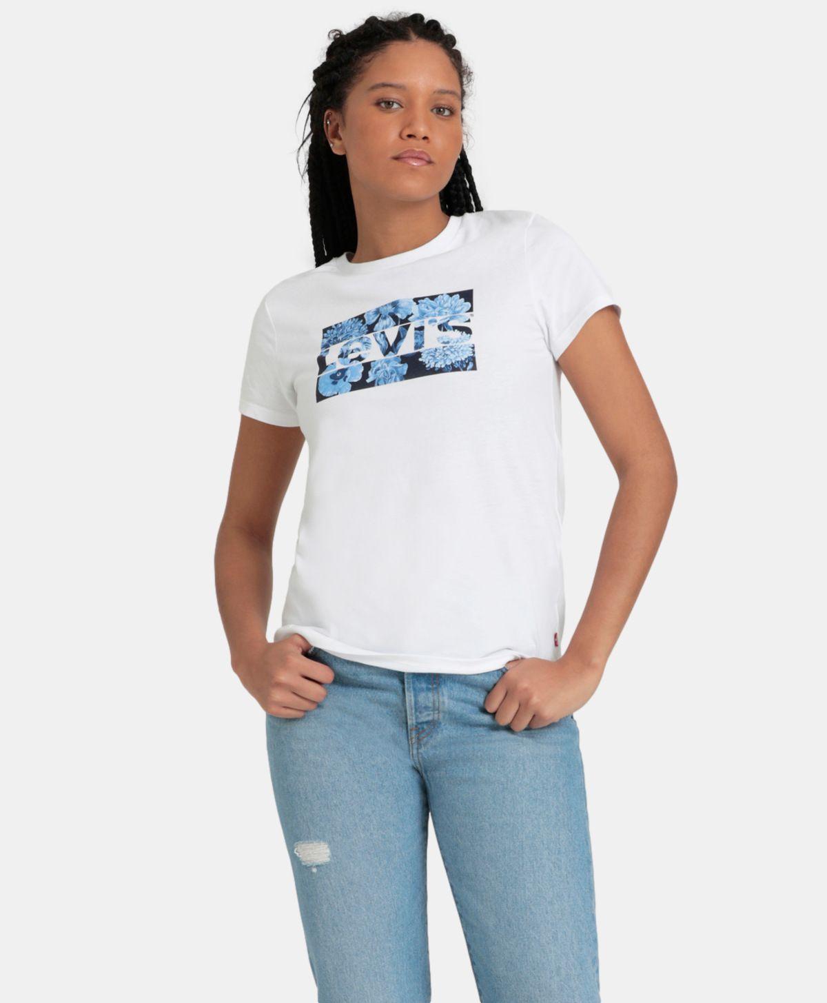 Polera Mujer Perfect con  Sportswear Blanca Levis 17369-2153-0