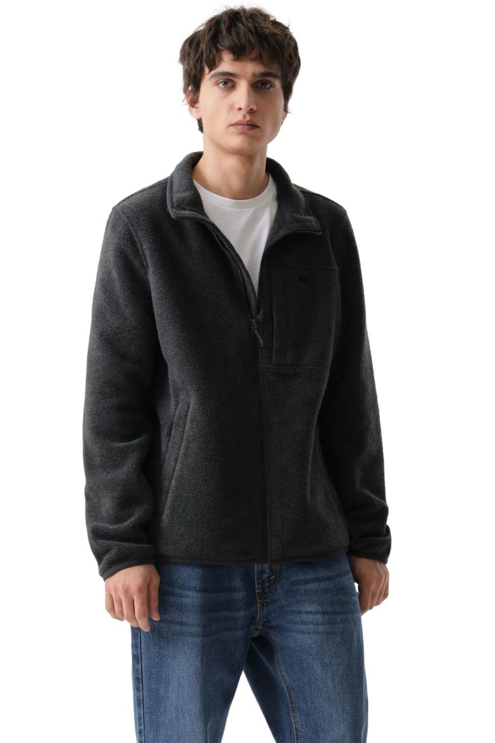 Chaqueta Hombre Polar Fleece Zip Jkt Gris Levis 59491-0557-0