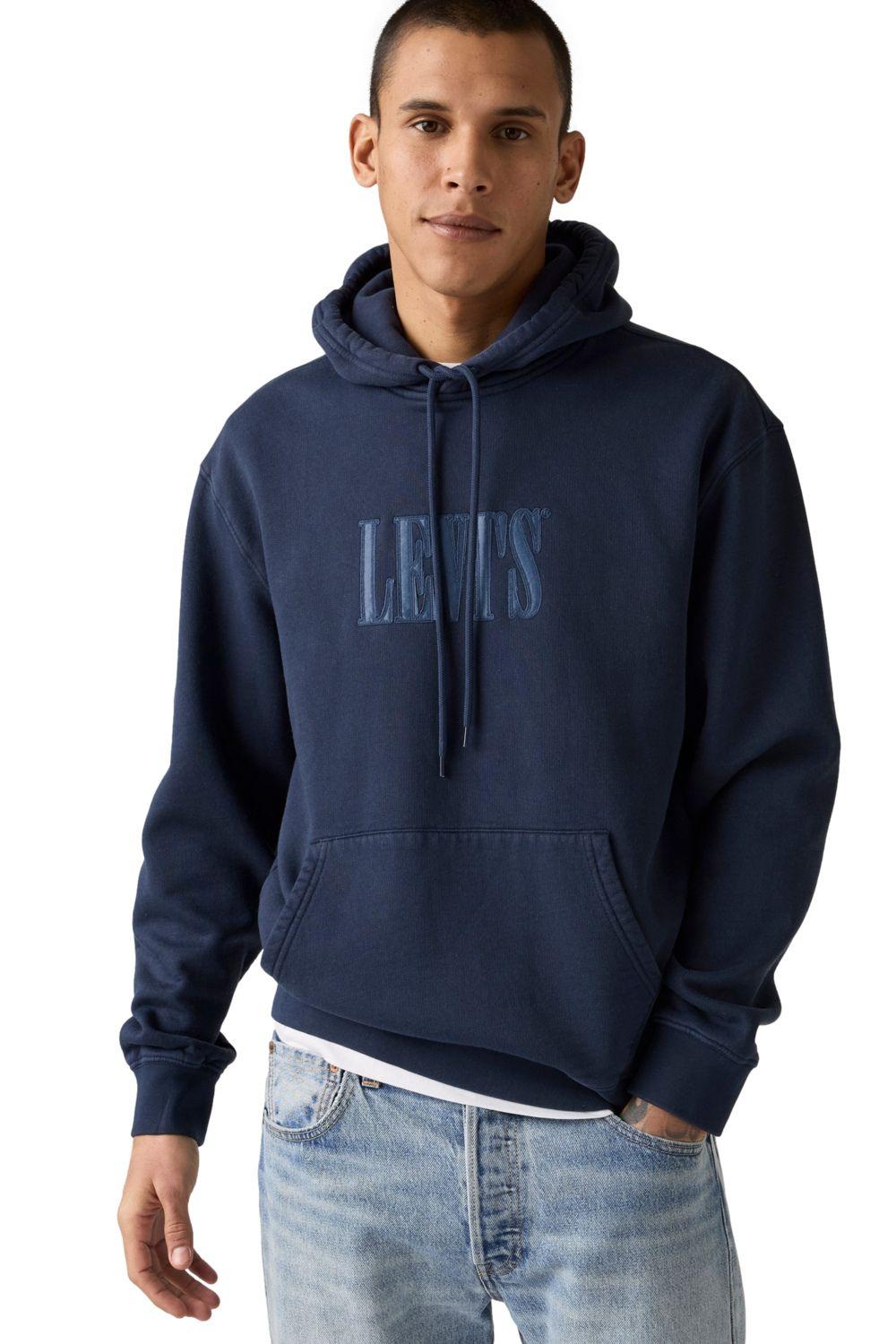 Polerón Hombre Relaxed Graphic Po Azul Levis 38479-0380-0