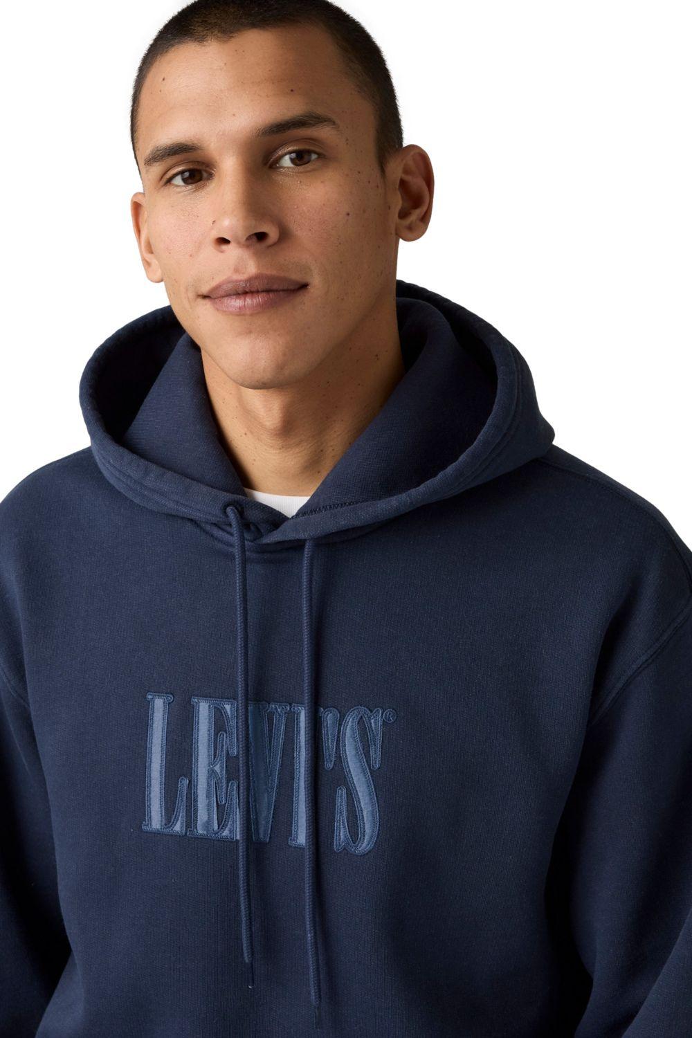 Polerón Hombre Relaxed Graphic Po Azul Levis 38479-0380-3
