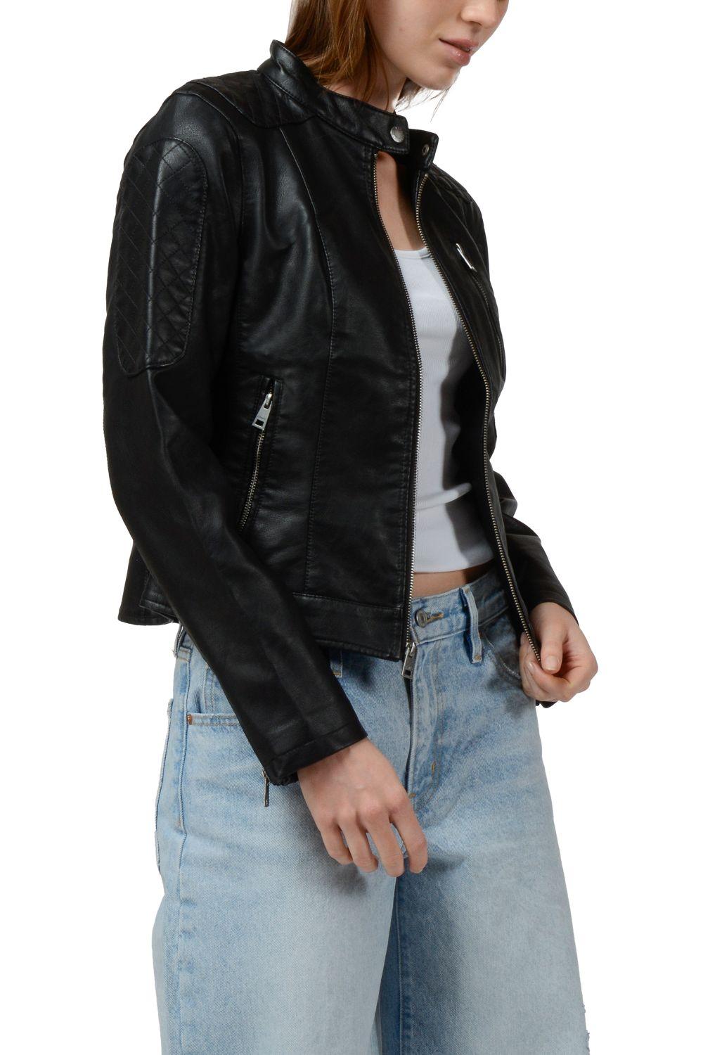 Chaqueta Mujer Moto Negro Levis 59544-0349-3