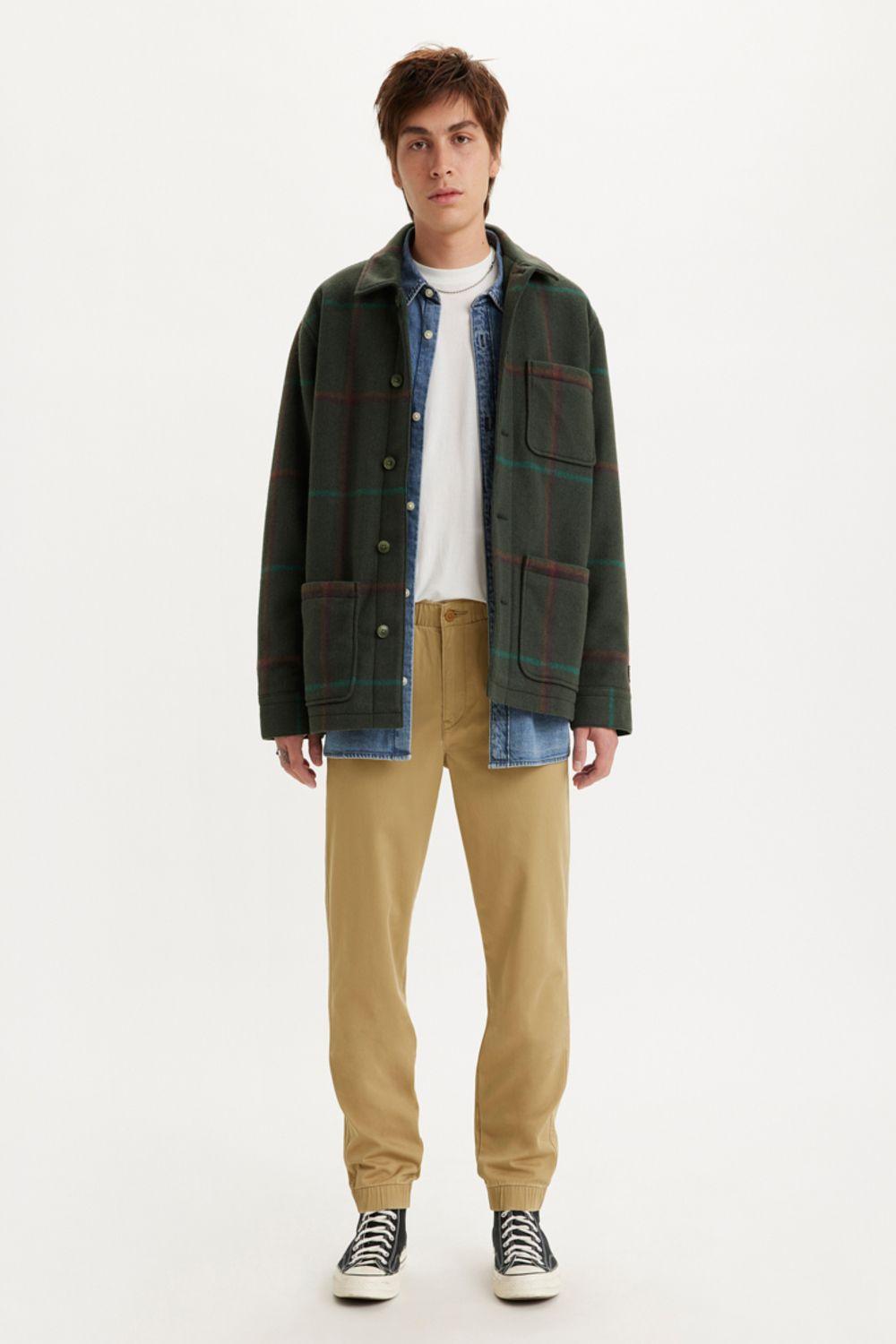 Pantalón Hombre XX Chino Jogger III Oliva Levis A4761-0004-3