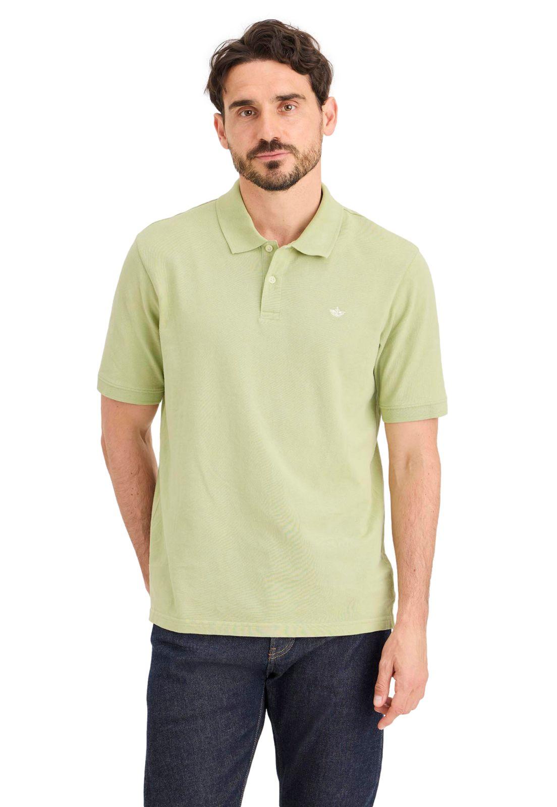 Polera Hombre Polo Regular Fit Verde Claro A6925-0028-0