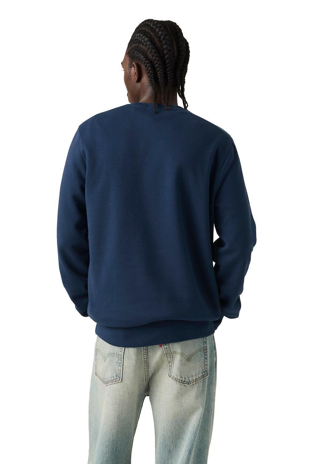 Polerón Hombre Standard Graphic Crew Azul Levis 38423-0164-1