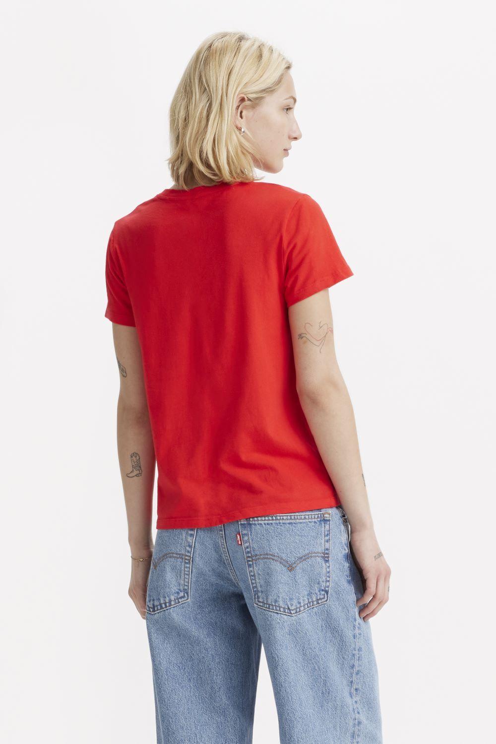 Polera Mujer Perfect Tee Rojo Levis 39185-0331-1