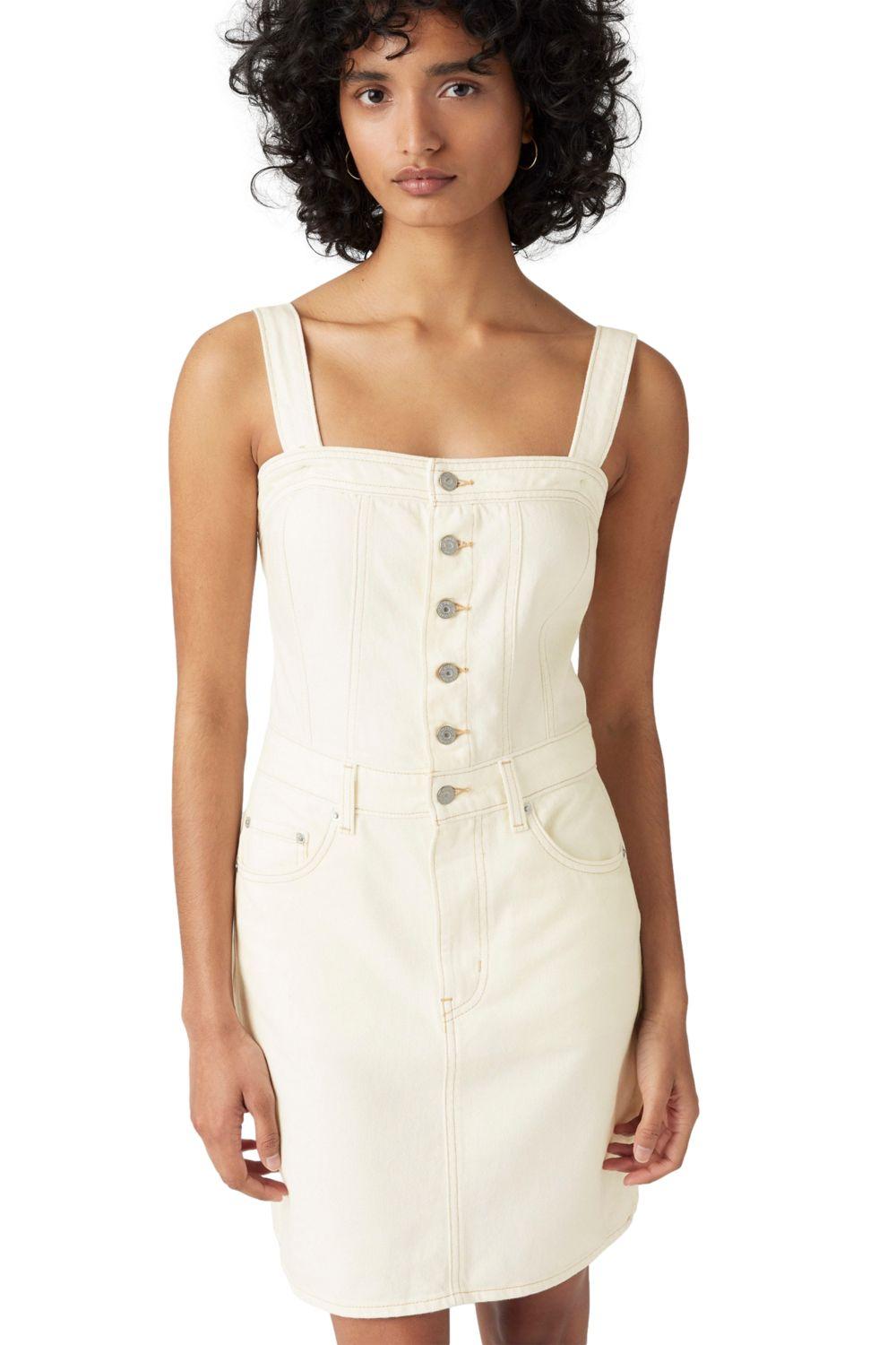 Vestido Mujer Iconic Button Blanco Levis 001WE-0003-3