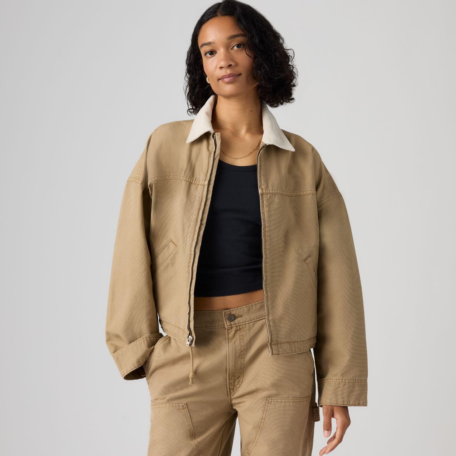 Chaqueta Mujer Loose Workwear Beige Levis 0089Q-0004-2
