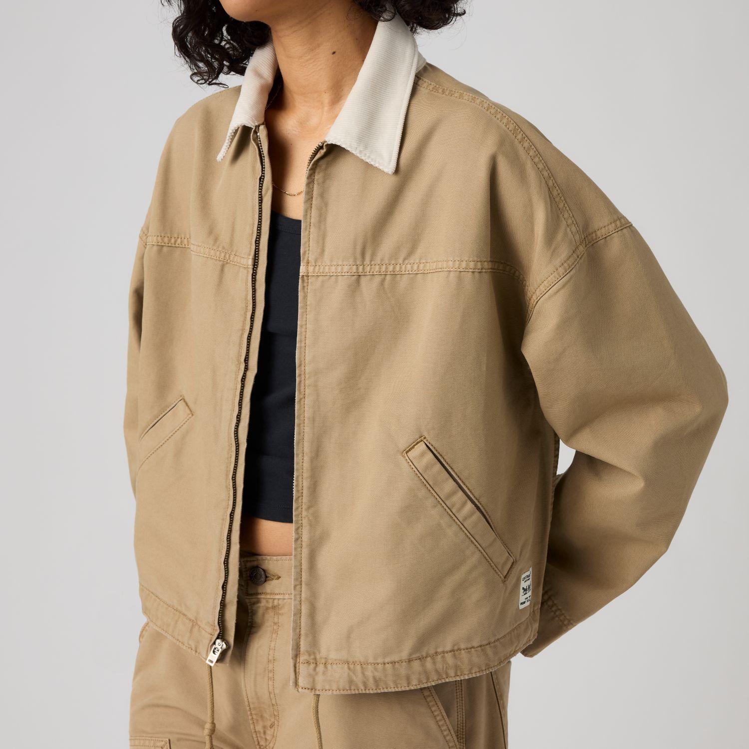 Chaqueta Mujer Loose Workwear Beige Levis 0089Q-0004-3