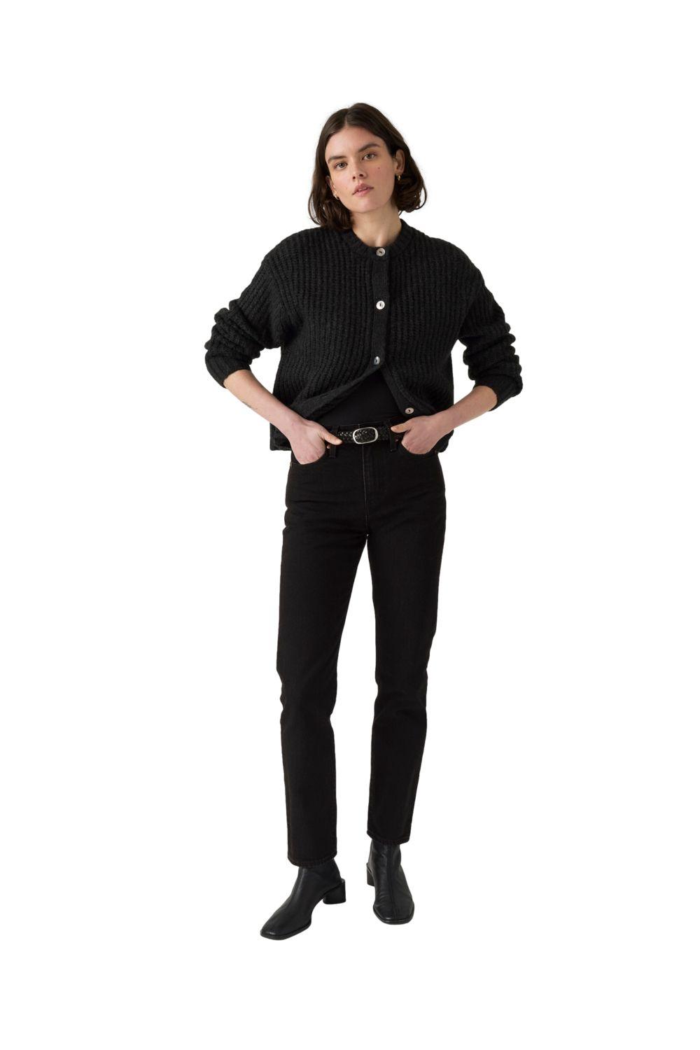 Jeans Mujer Wedgie Slim Negro Levis 003NE-0000-3