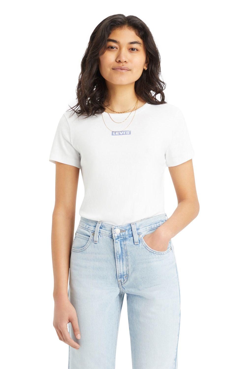 Polera Mujer Graphic Rickie Blanco Levis 17944-0069-0