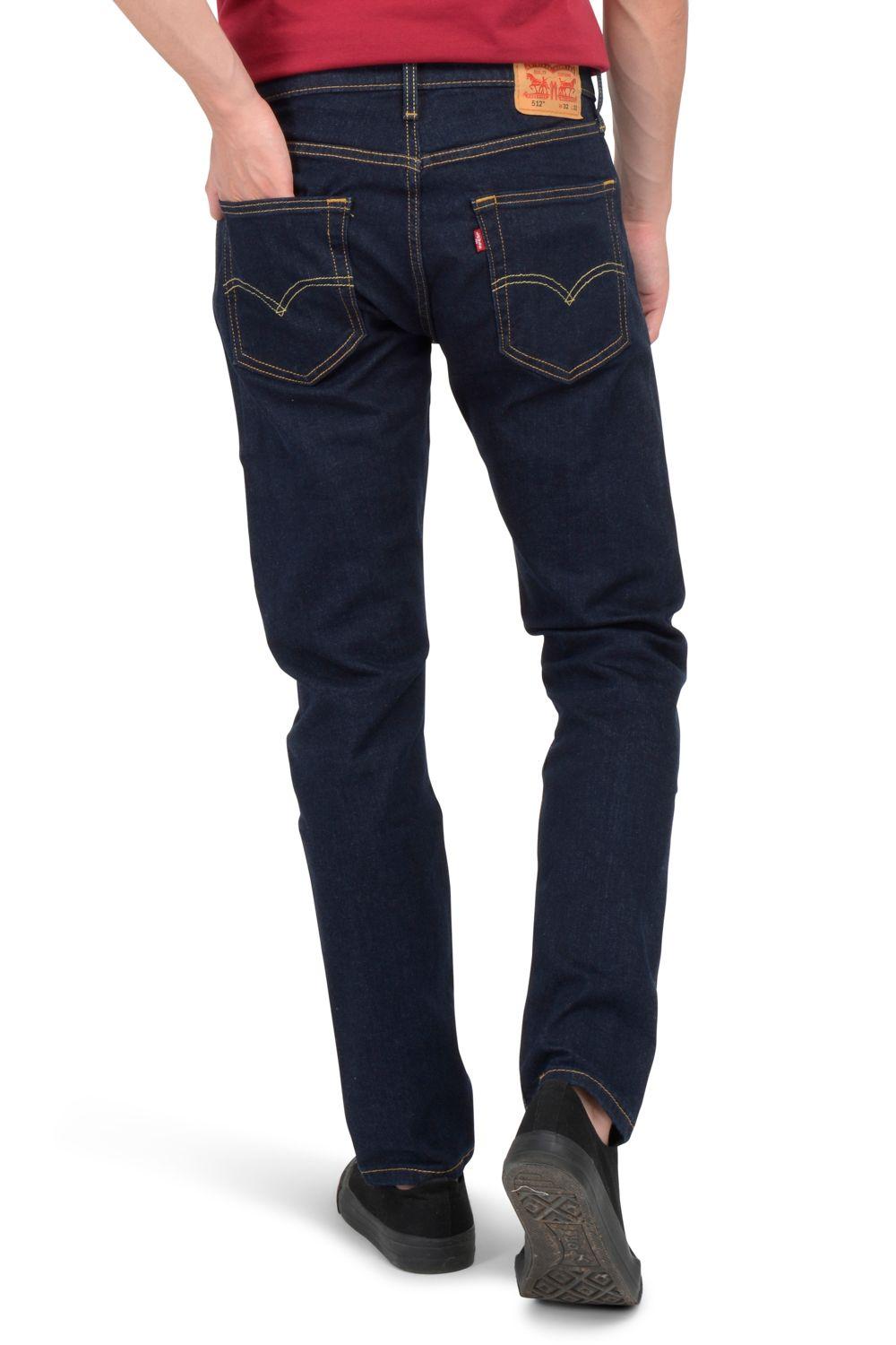 Jeans Hombre 512 Slim Taper Fit Azul Oscuro Levis 28833-0025-2