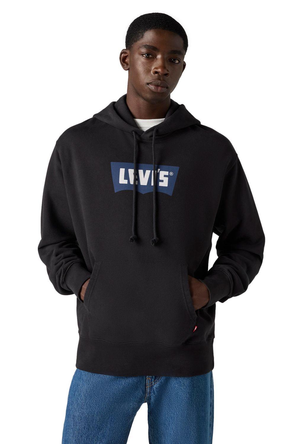 Polerón Hombre Premium Graphic Hoodie Negro Levis A7386-0019-2