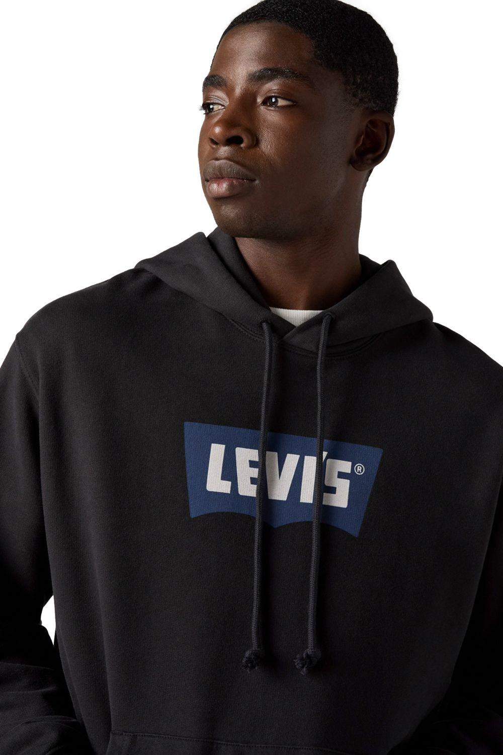 Polerón Hombre Premium Graphic Hoodie Negro Levis A7386-0019-3