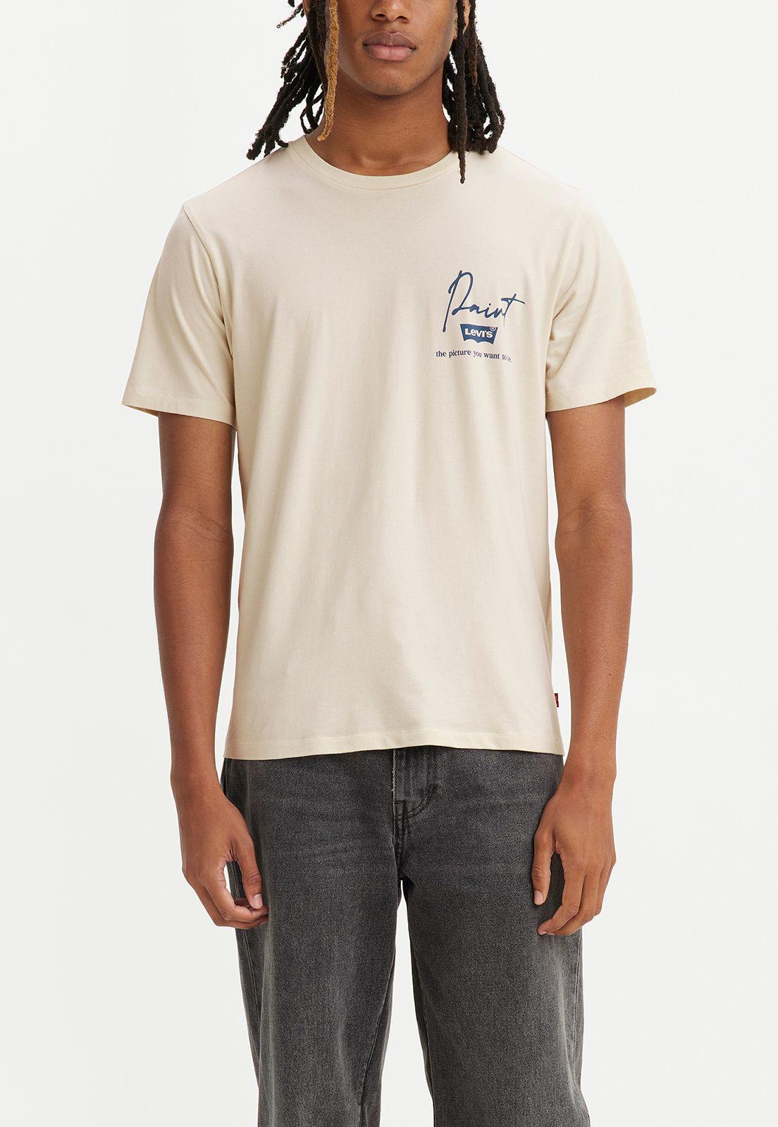 Polera Hombre Graphic Crewneck Blanco Levis 22491-1227-0