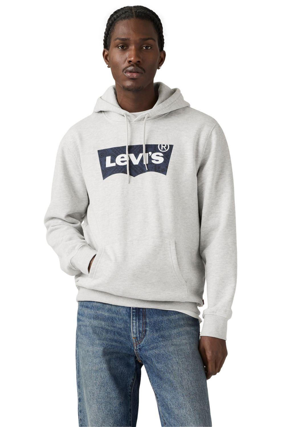 Polerón Hombre Standard Graphic Hoodie Gris Levis 38424-0154-2