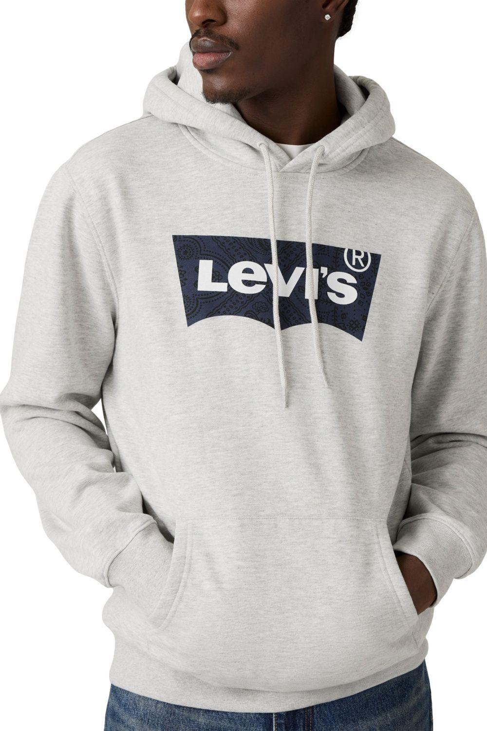 Polerón Hombre Standard Graphic Hoodie Gris Levis 38424-0154-3