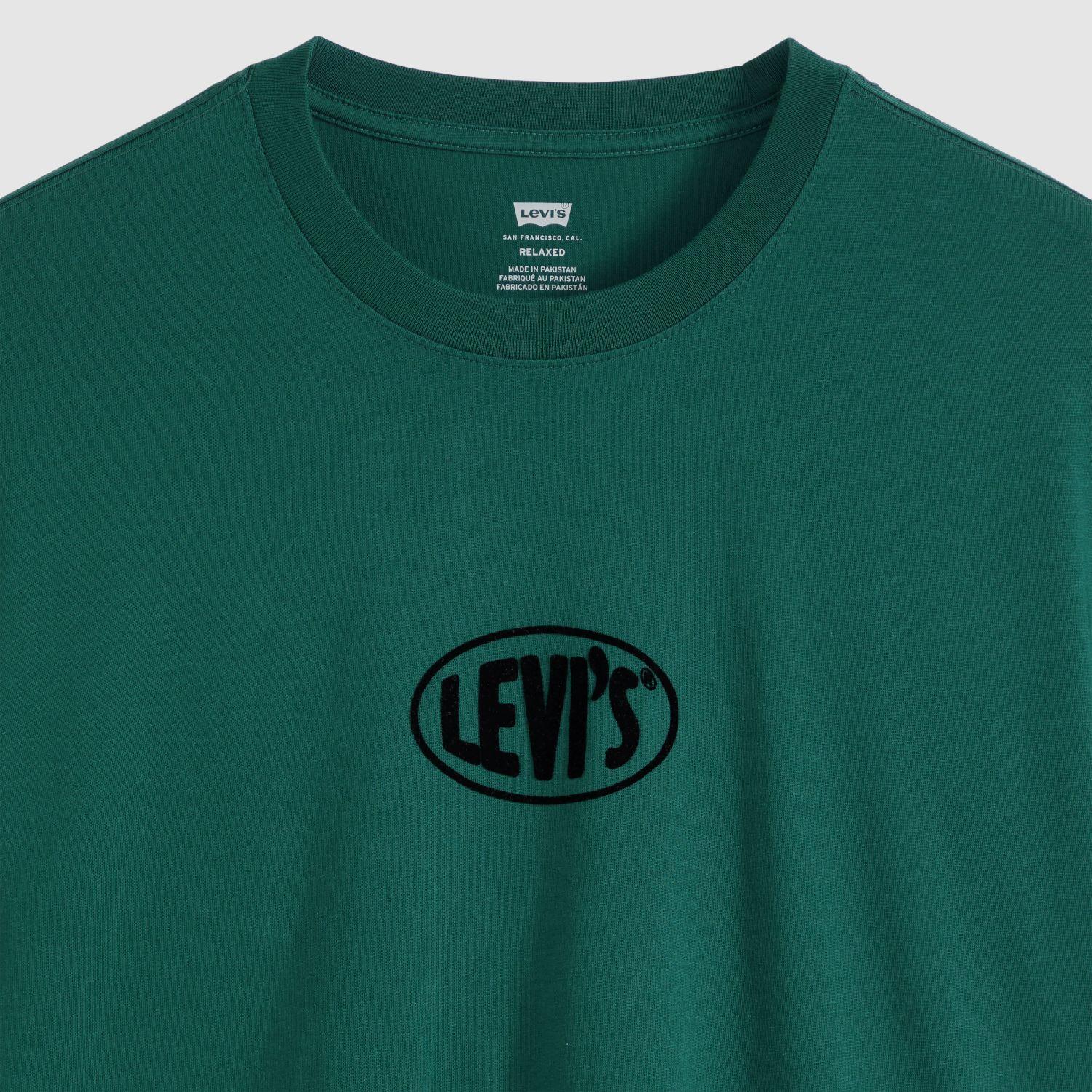 Polera Hombre Relaxed Fit Tee Verde Levis 16143-2674-4