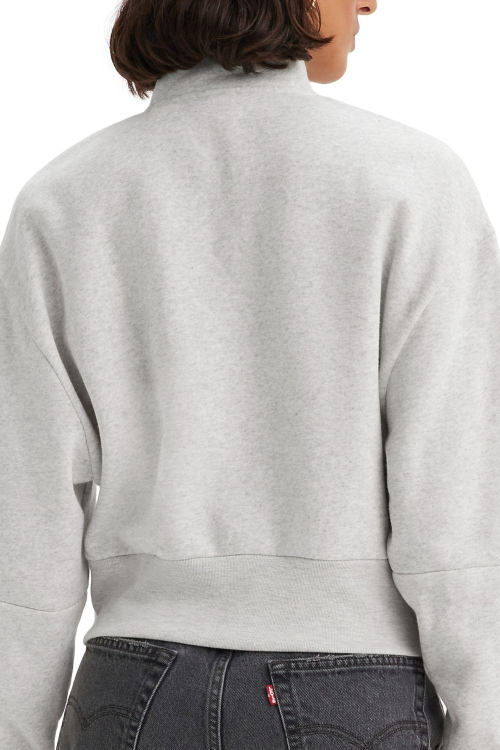 Polerón Mujer Regular Fit Quarter Zip Gris Levis A8459-0001-3