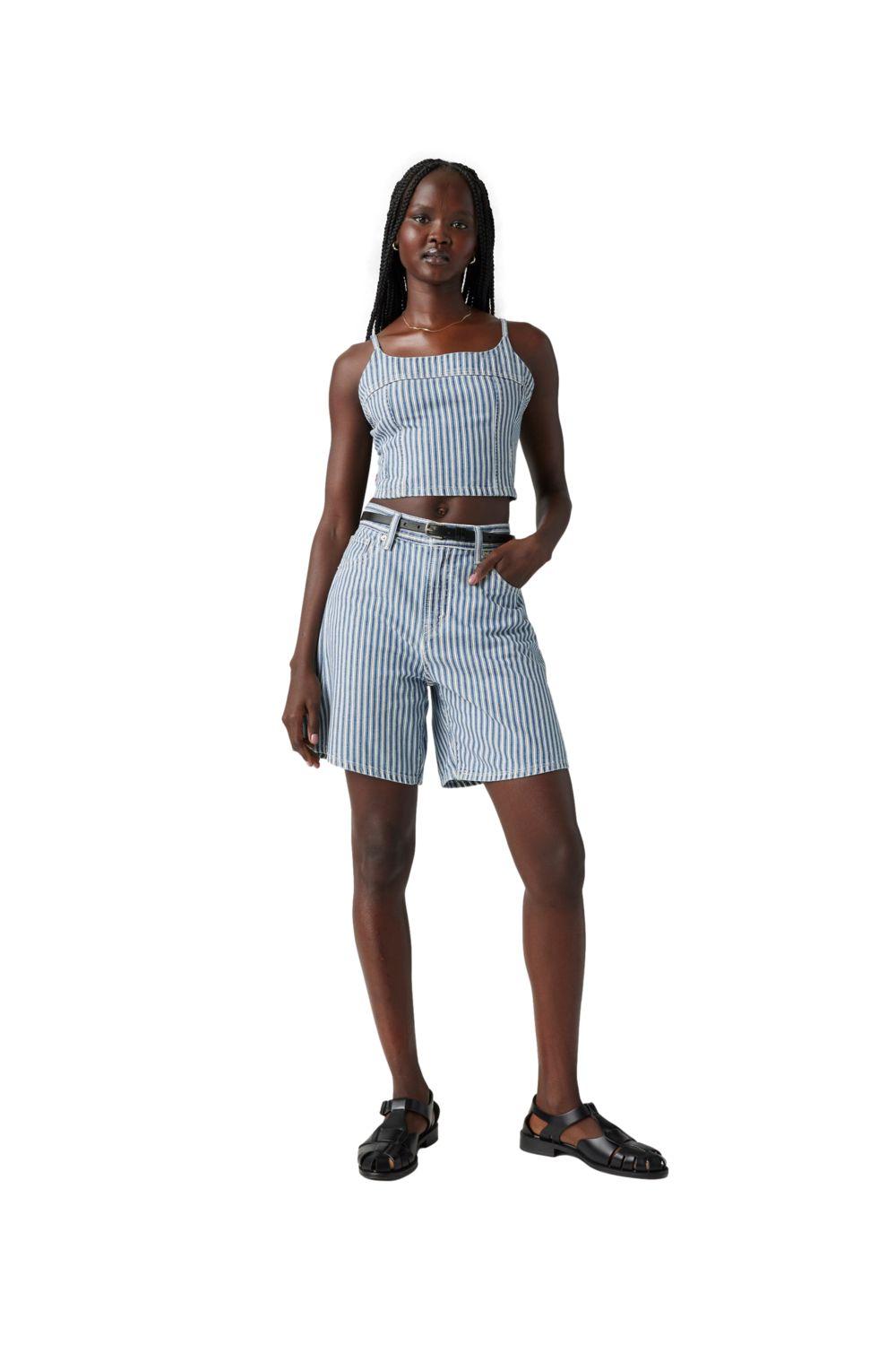 Shorts Mujer High Baggy Short Celeste Levis A9311-0012-3