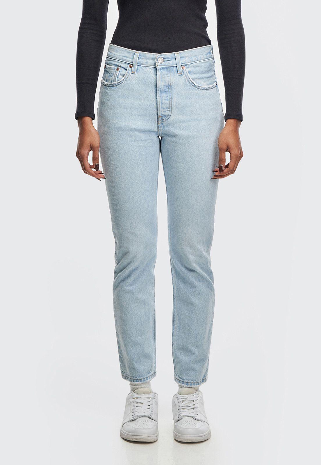 Jeans Mujer 501 Original Fit Azul Claro Levis 12501-0381-0