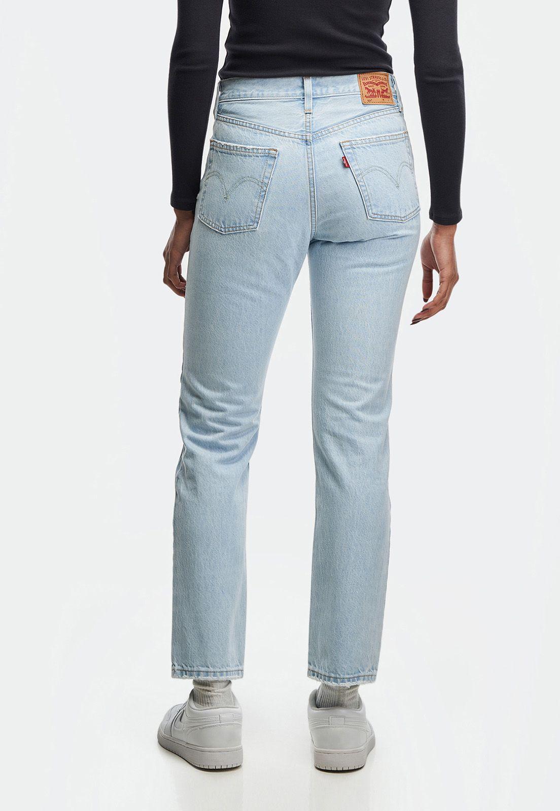 Jeans Mujer 501 Original Fit Azul Claro Levis 12501-0381-2
