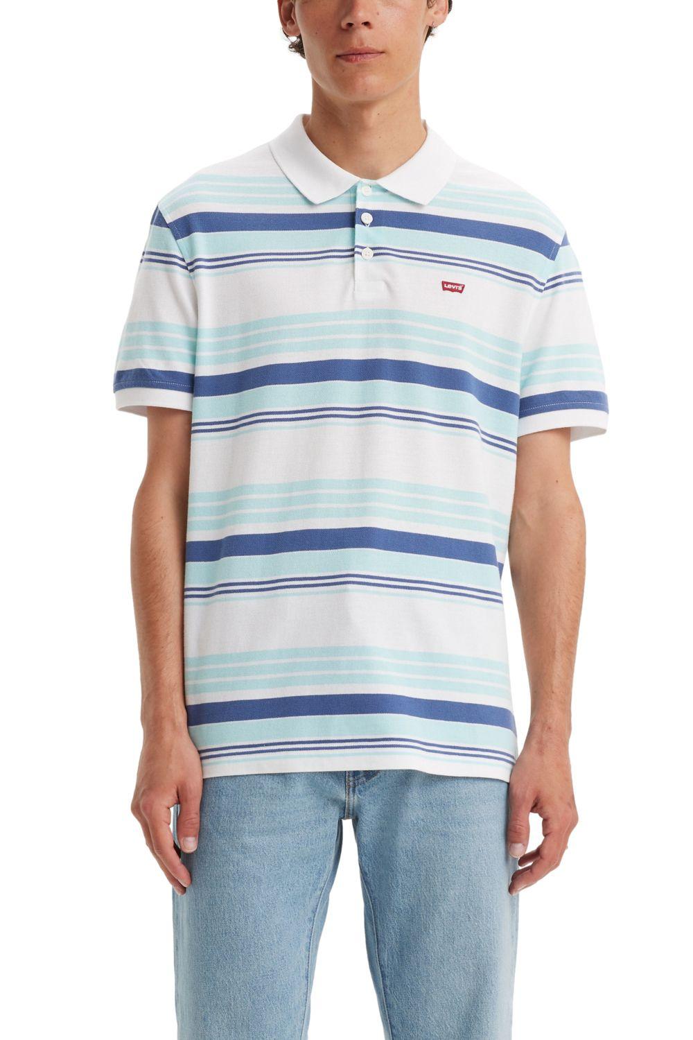 Polera Hombre Cuello en Punta Multicolor Levis 35883-0165-0