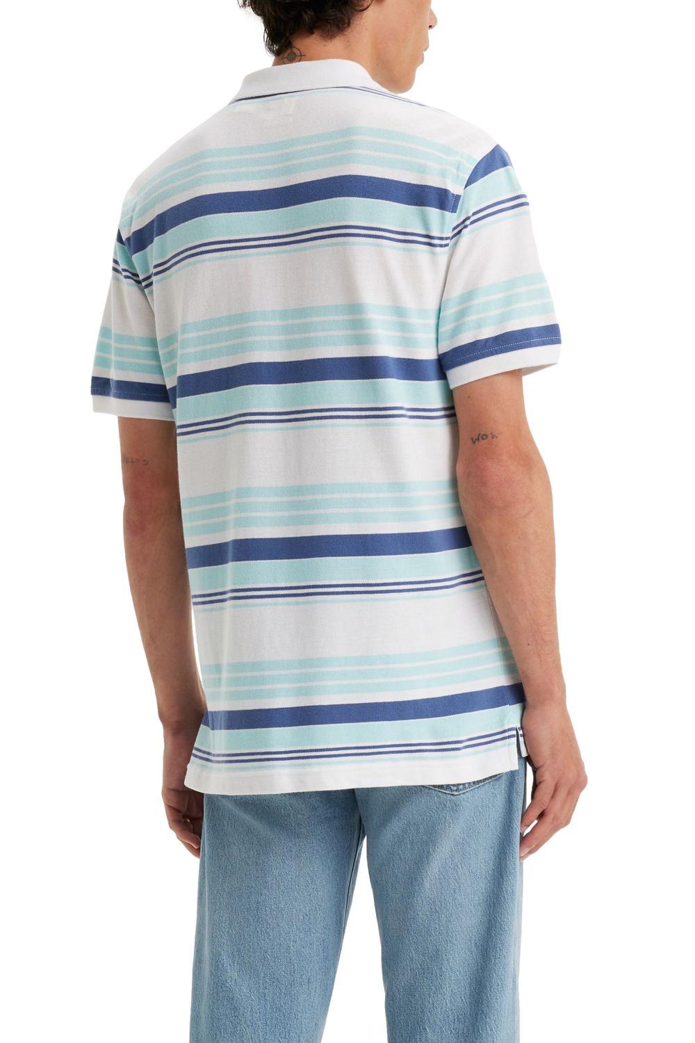 Polera Hombre Cuello en Punta Multicolor Levis 35883-0165-1