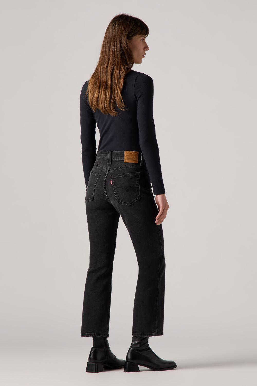 Jeans Mujer 725 Authentic Kick Boot Negro Levis 001W1-0009-3