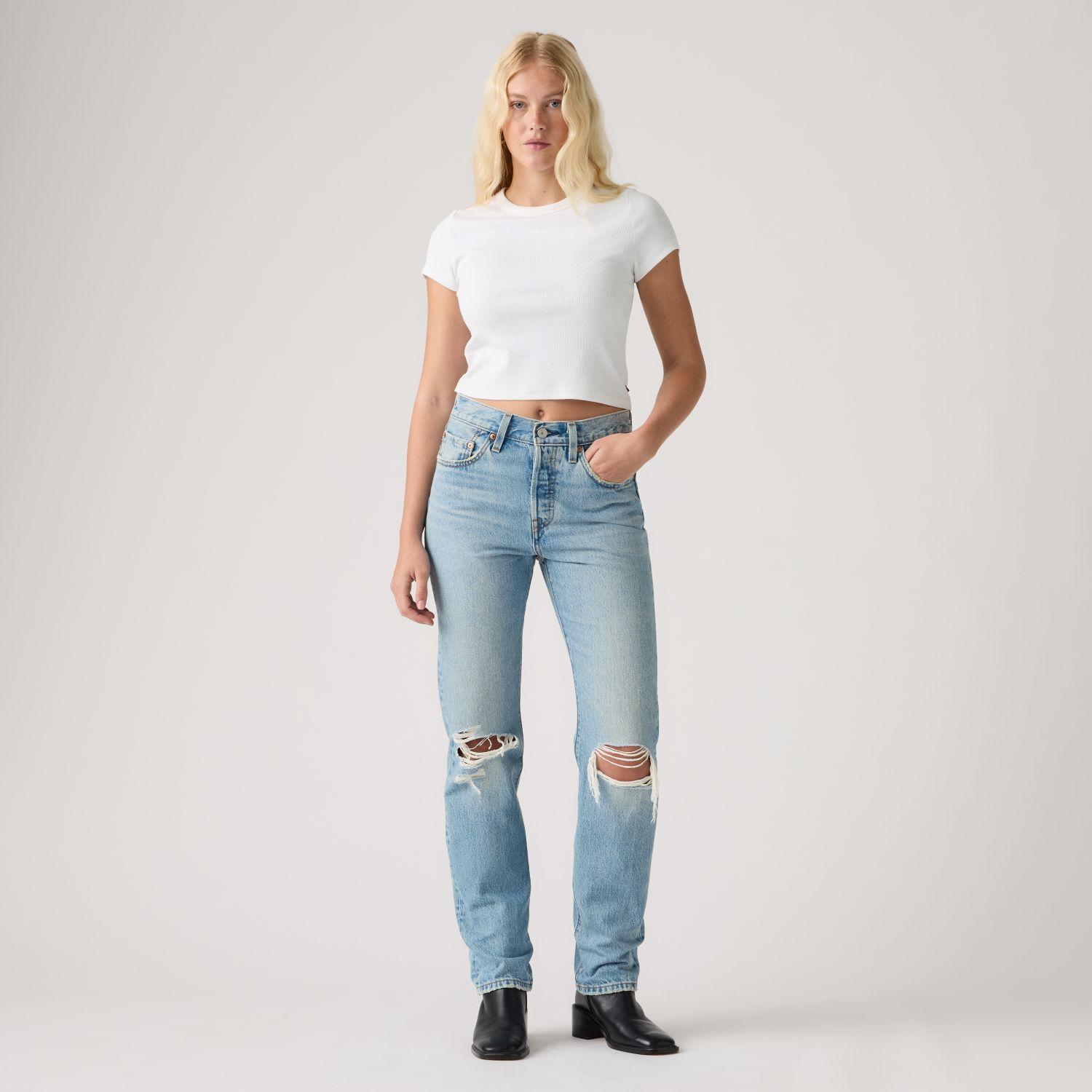 Jeans Mujer 501 For Women Azul Levis 12501-0679-1