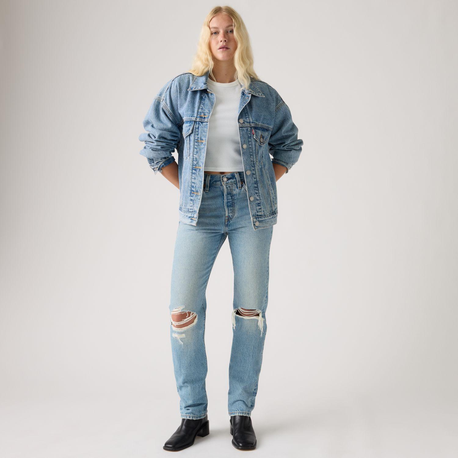 Jeans Mujer 501 For Women Azul Levis 12501-0679-4