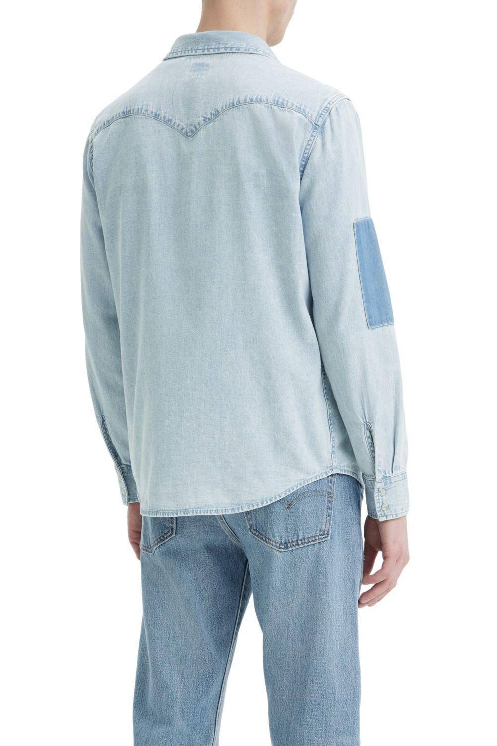 Camisa Hombre Parche Azul Levis 85745-0129-1