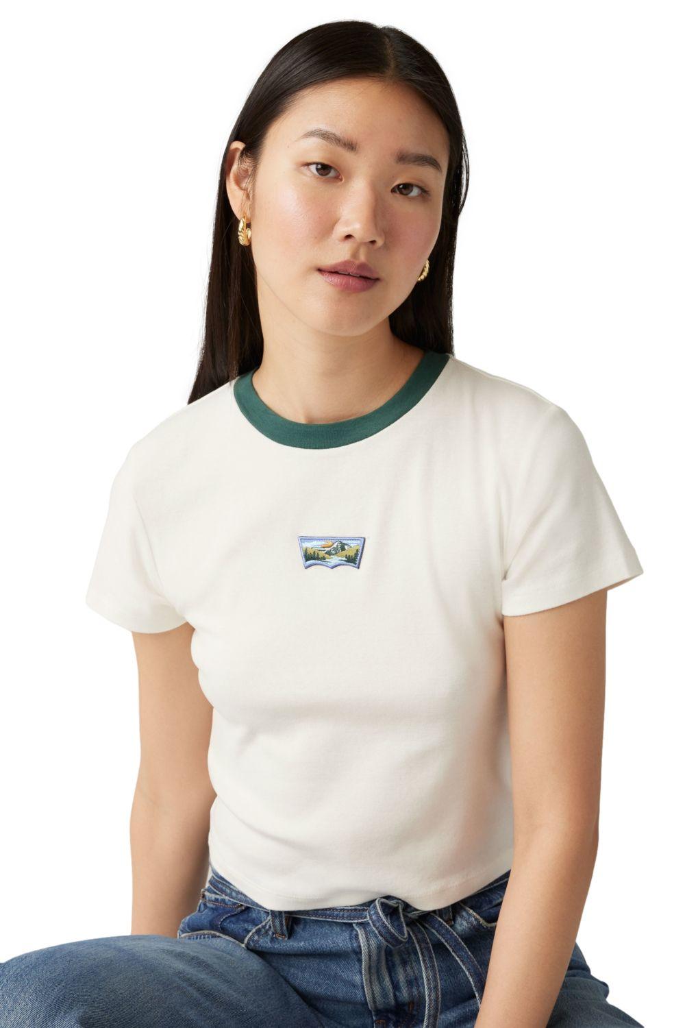 Polera Mujer Sporty Tee Beige Levis A8798-0014-2
