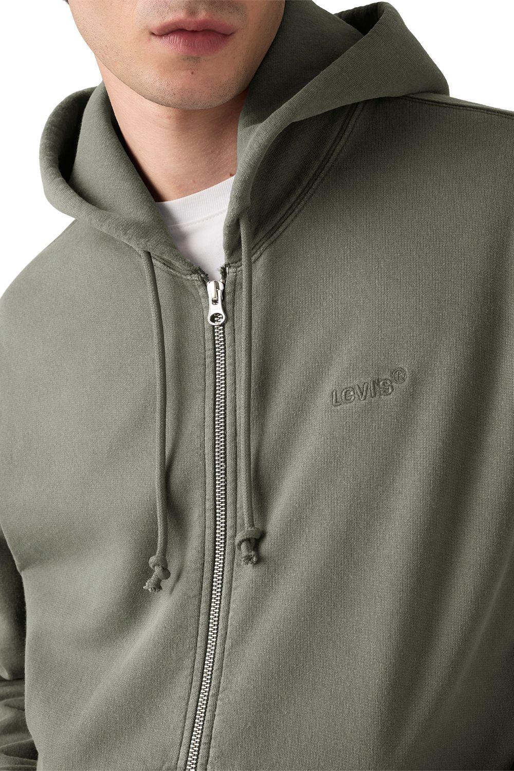 Polerón Hombre Authentic Full Zip Verde Levis A9265-0007-3